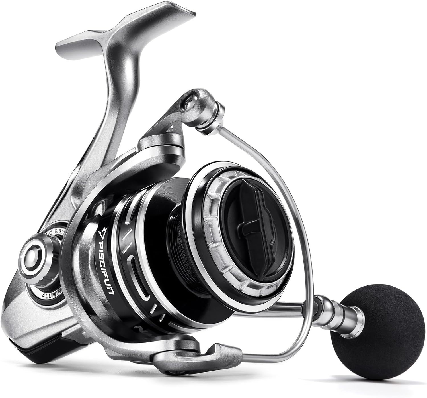 High-Performance NautiX Spinning Fishing Reel: CNC Gear & Strong Drag System
