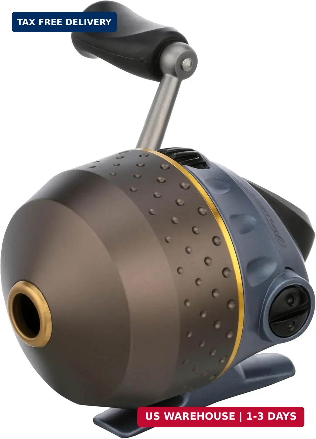 Pflueger President Spincast Reel, Size 10 Fishing Reel, Right/Left Handle Positi