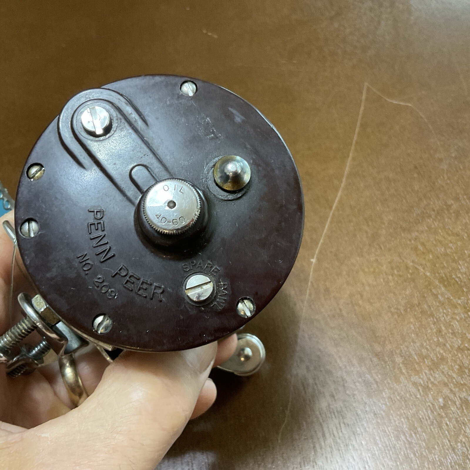 Vintage PENN Peer Monofil # 209MS Reel in Box