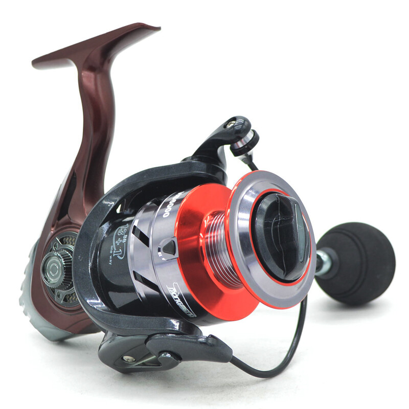 1000 to 7000 Size Saltwater Spinning Fishing Reel Graphite Frame Screw-in Handle