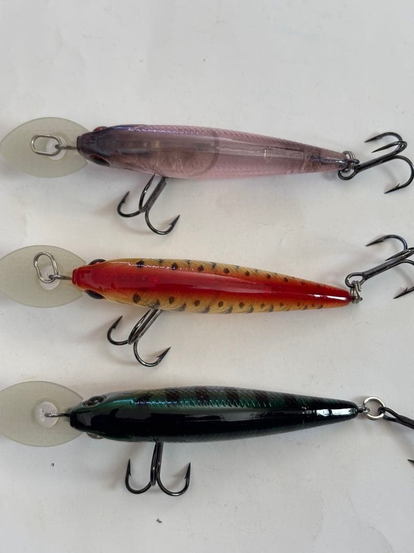 LUCKY CRAFT Baby Shad 60 SP MKII Silent Fishing lures Fly hard lures Set of 3