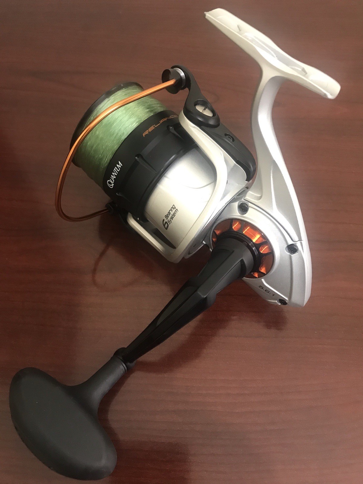 QUANTUM PT BIG GAME ALUMINUM SPINNING FISHING REEL REL65XPT 6BB 5.6:1 40LB DRAG