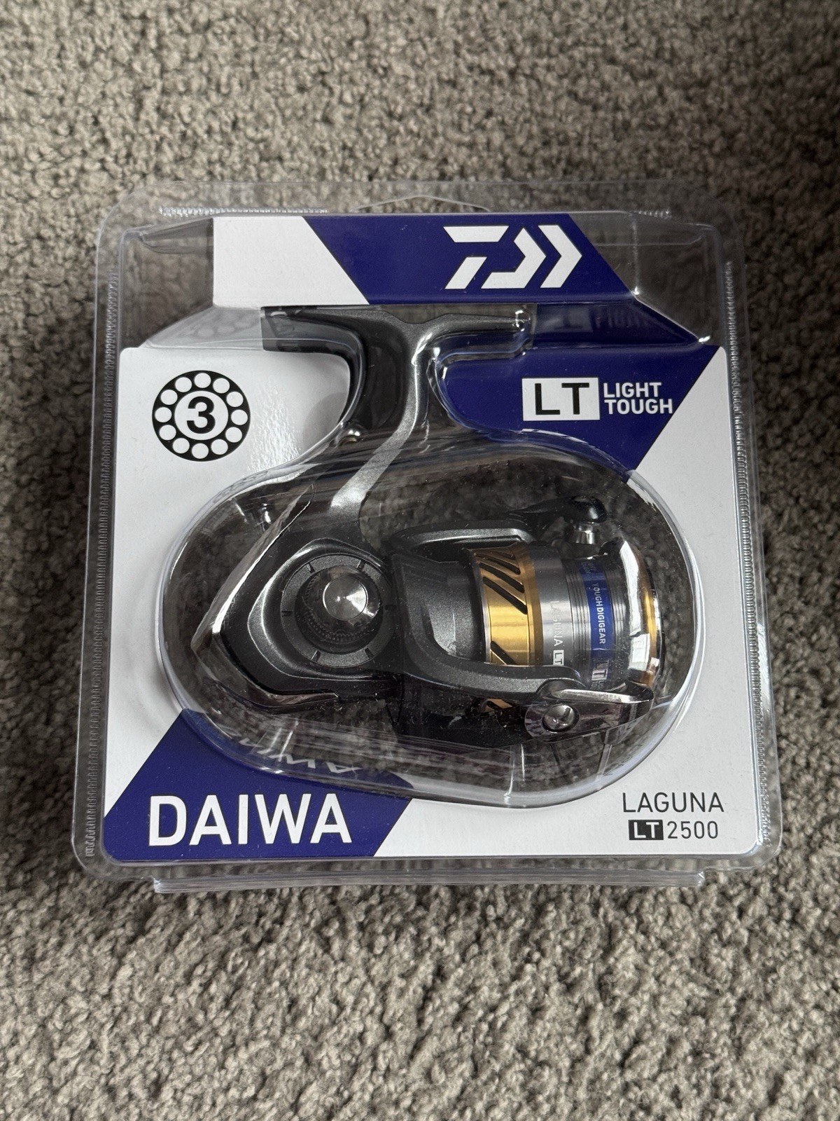 Daiwa Laguna LT 2500 Spinning Reel – LAGUNALT2500 bass Trout Reel fishing reel