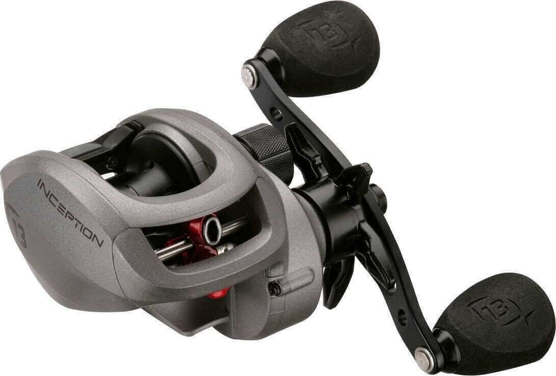 13 FISHING INCEPTION – Baitcast Reel LEFT Hand – 6.6:1 Ratio 8.1 Kg Drag