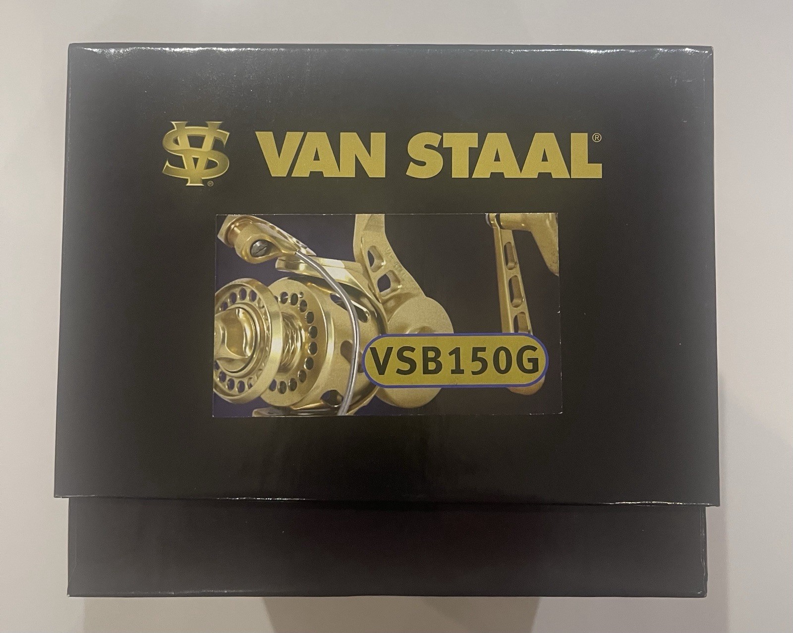 New In Original Box Van Staal VSB 150 GOLD Bailed Spinning Reel W/bag