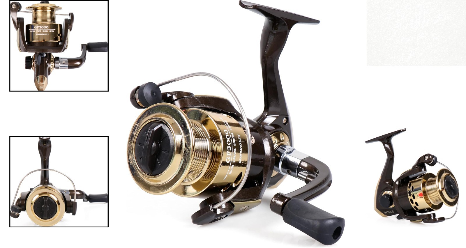 5000 Size Fishing Reel – Lightweight, Durable with Ambidextrous Handle Function