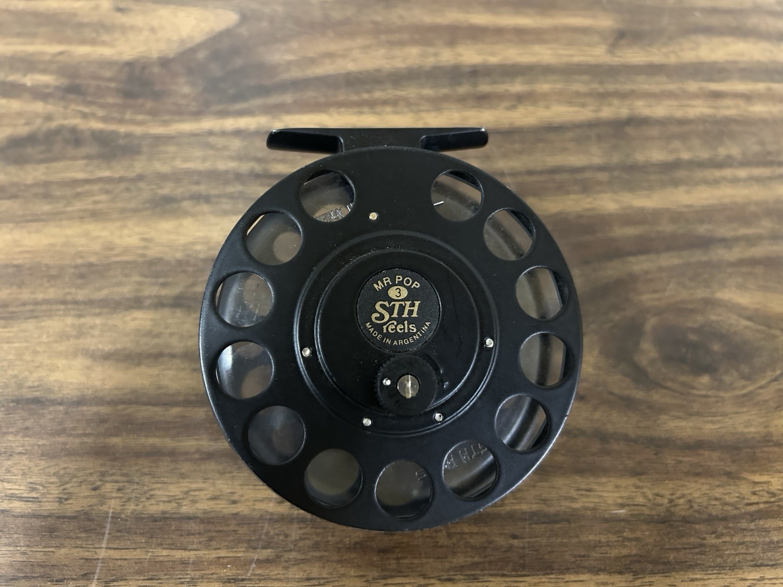 STH MR POP 3 Fly Fishing Reel Argentina Made 6/8 Wt