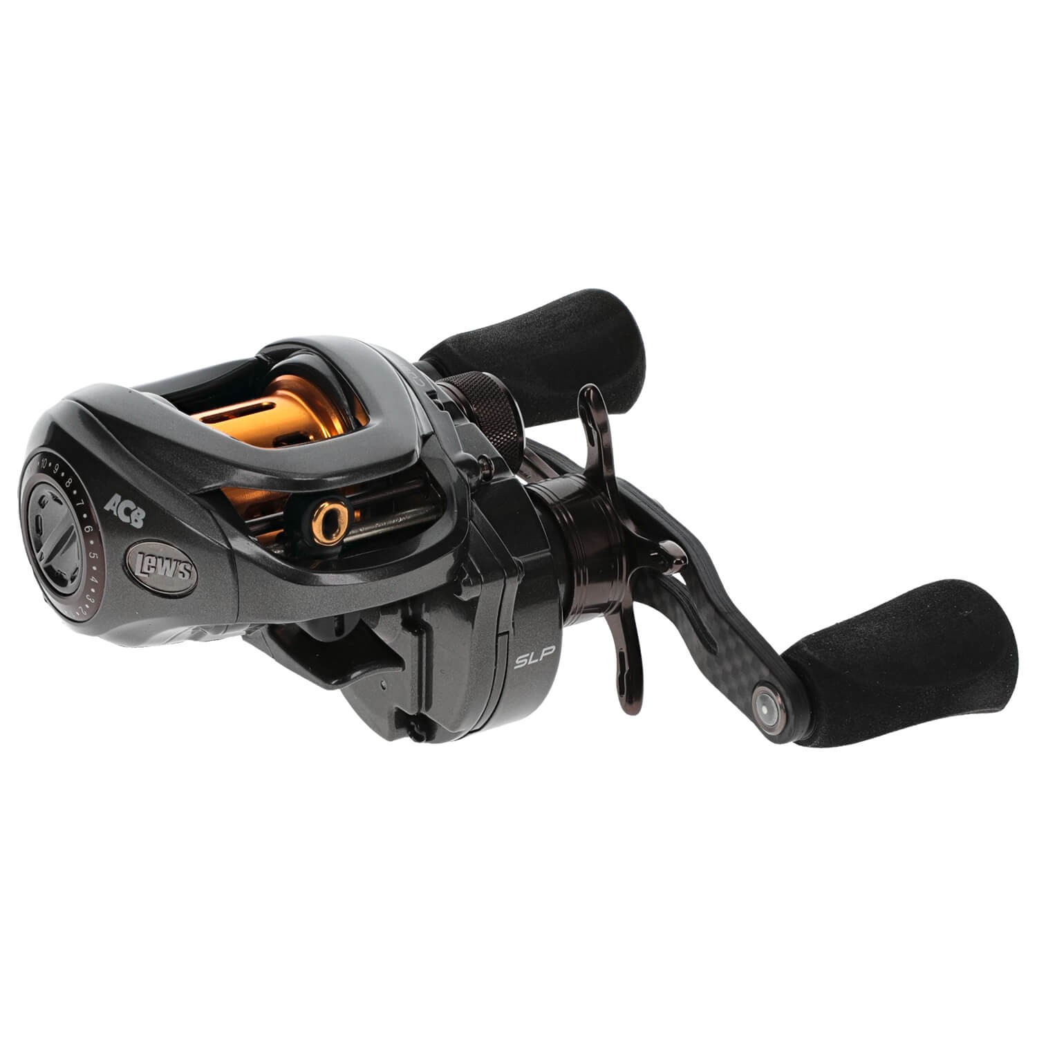 Lew’s Custom Lite SS Baitcast Reel Black Finesse Baitcaster Multi Reel