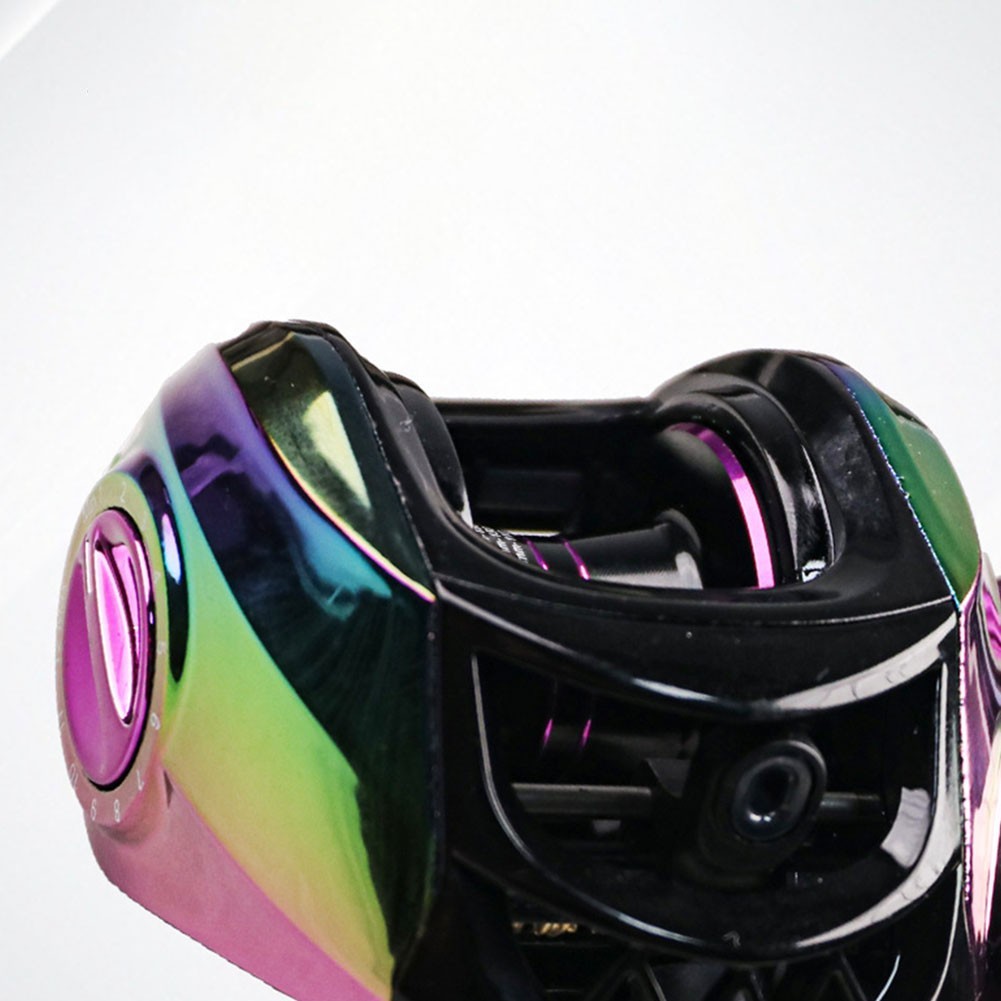 Colorful Baitcasting Reel 7 21 Gear Ratio Lightweight with 8kg Braking