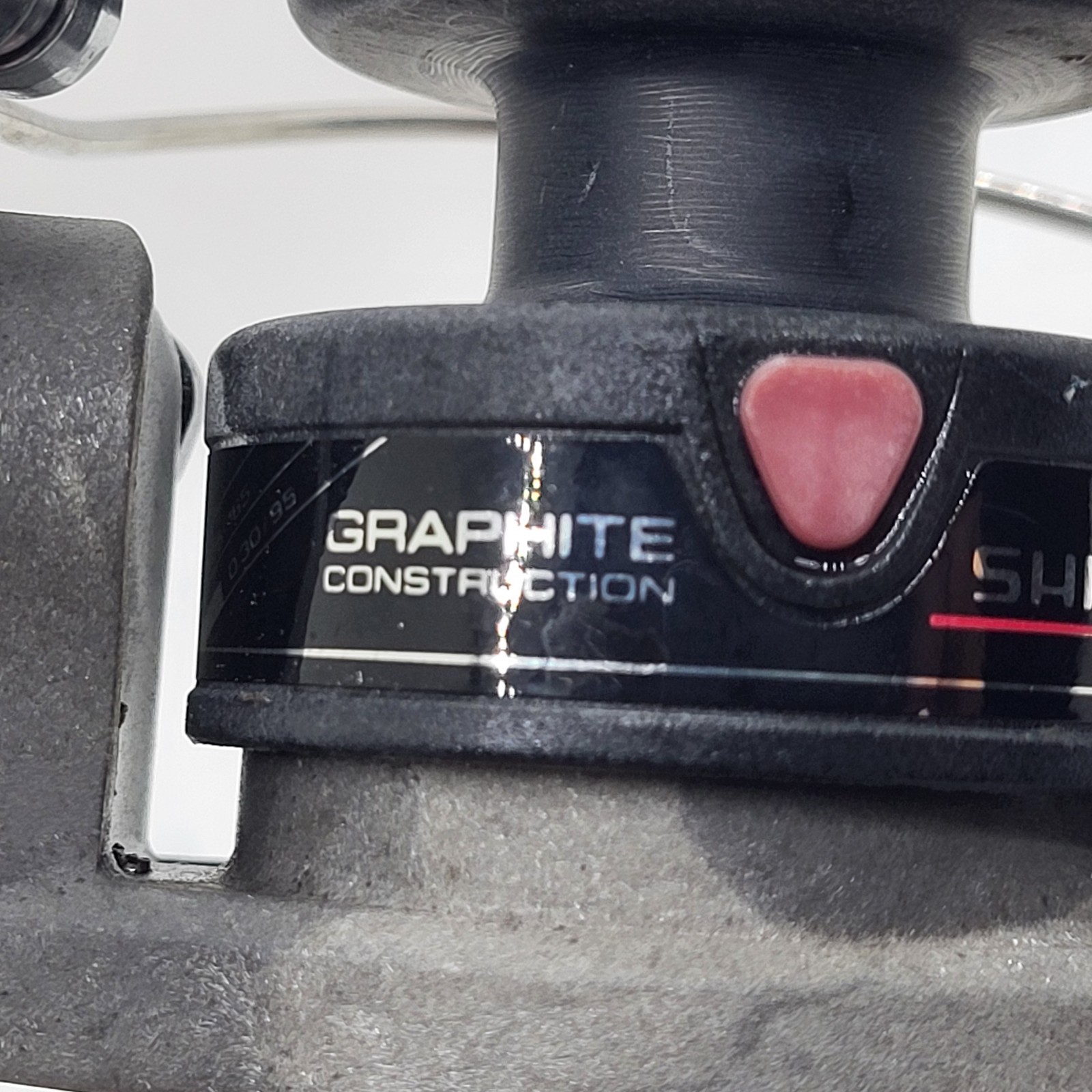 Shimano AX 200Q Graphite Spinning Reel Rear Drag Bio Grip Ball Bearing, VG+ Cond
