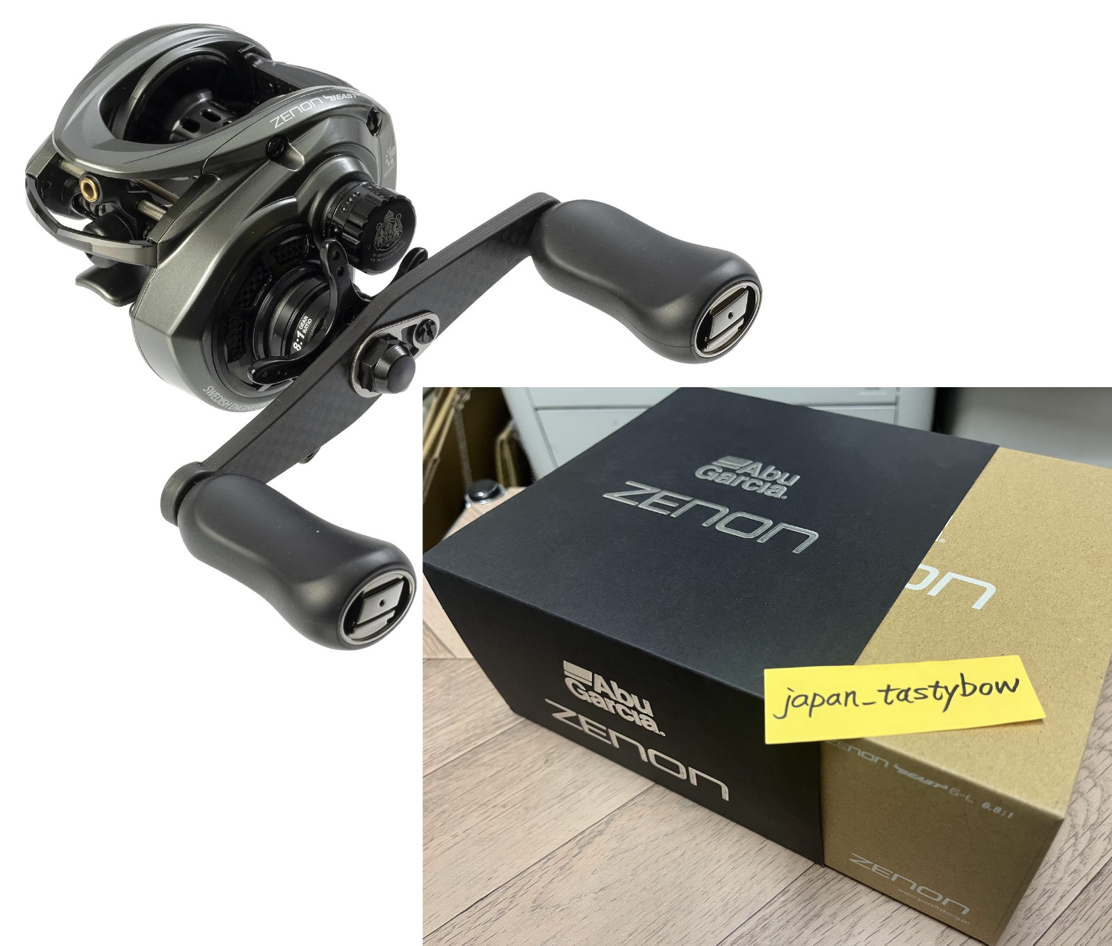 Abu Garcia ZENON BEAST 6-L Left Baitcasting Reel Fishing