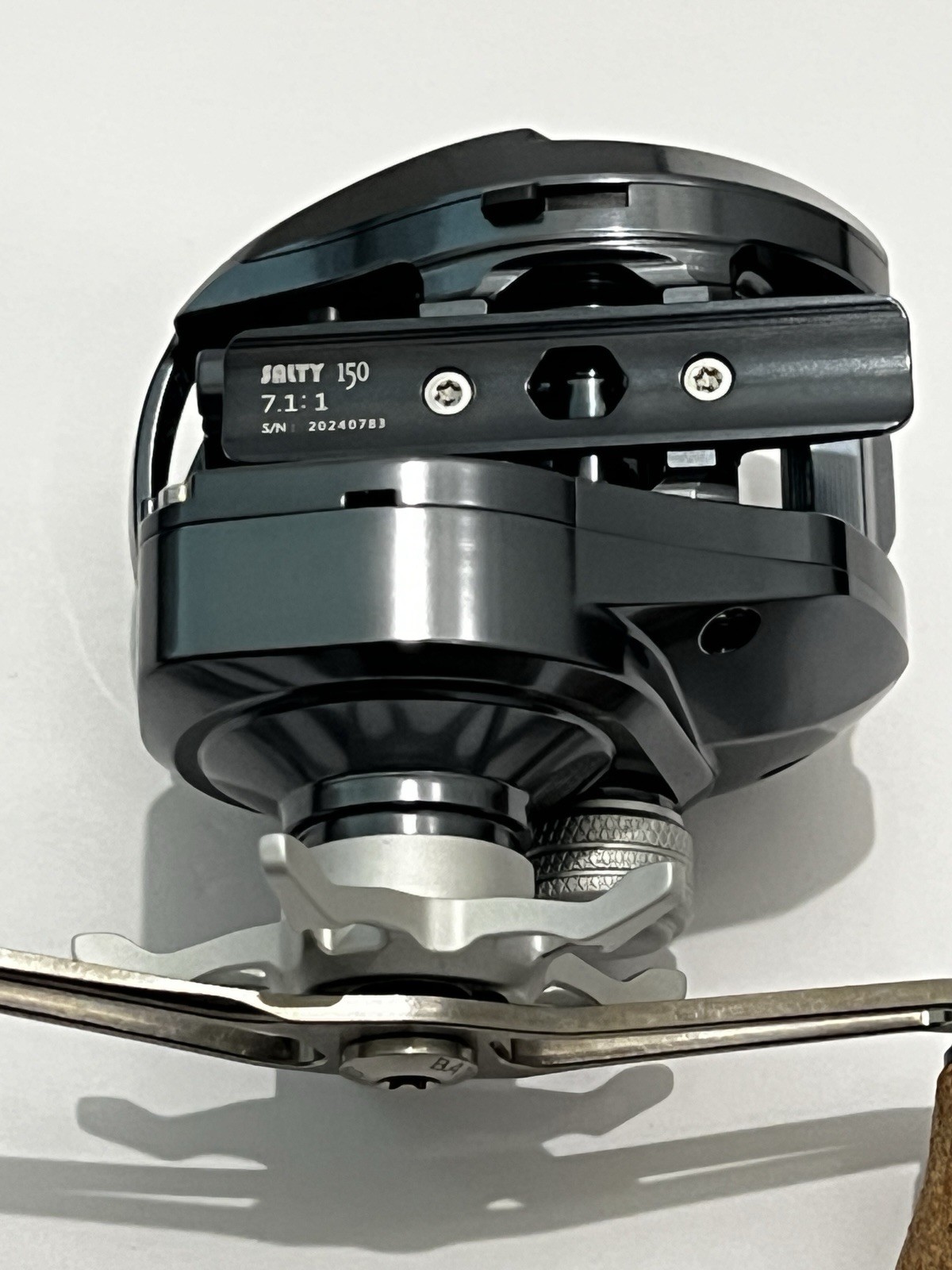 Bates Fishing Salty 150 BRSRH711NB Salty Baitcasting Reel Right 7.1:1 New