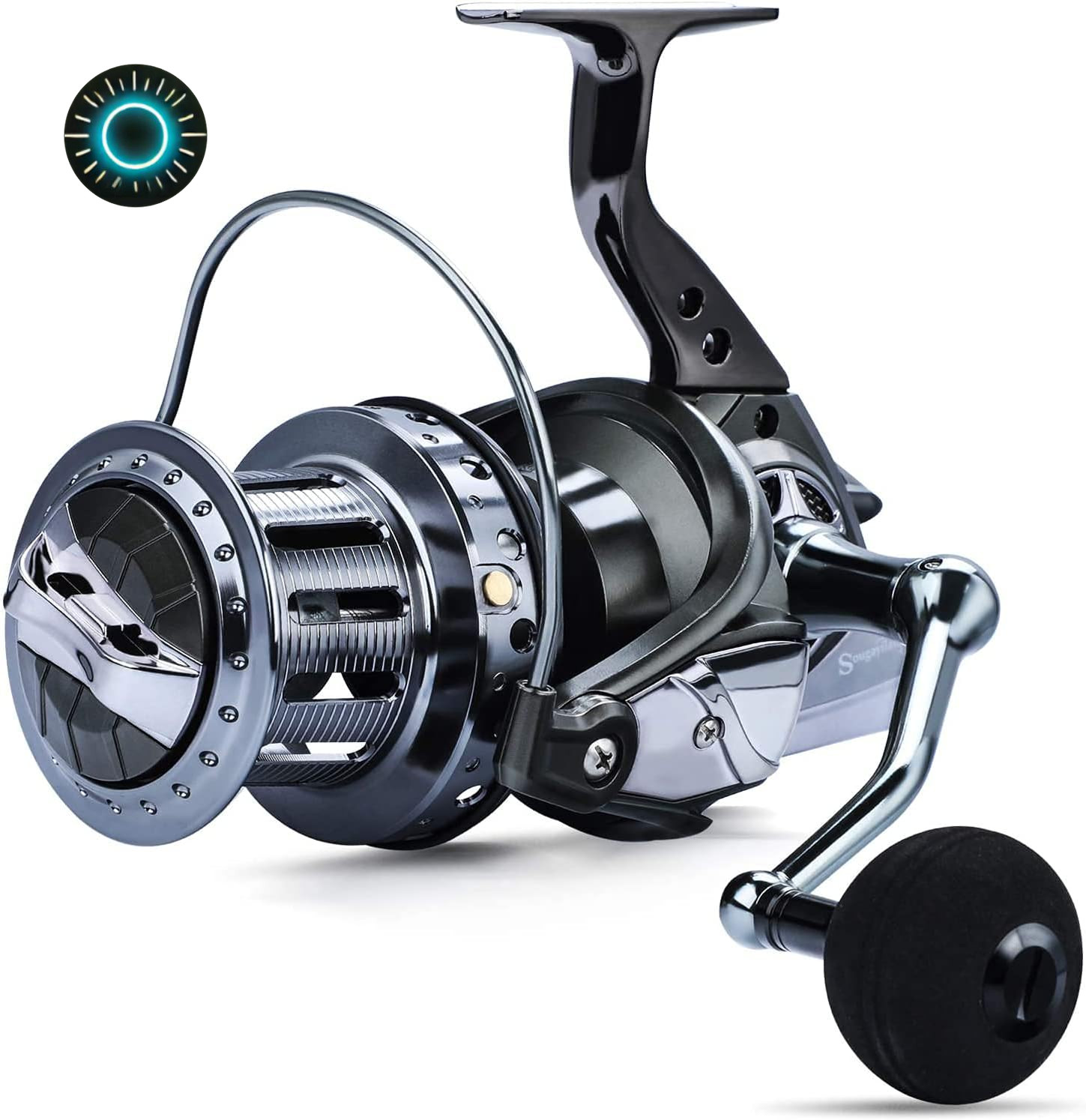10000 Series Spinning Reels – Ultra Smooth 10+1 BB for Saltwater & Freshwater