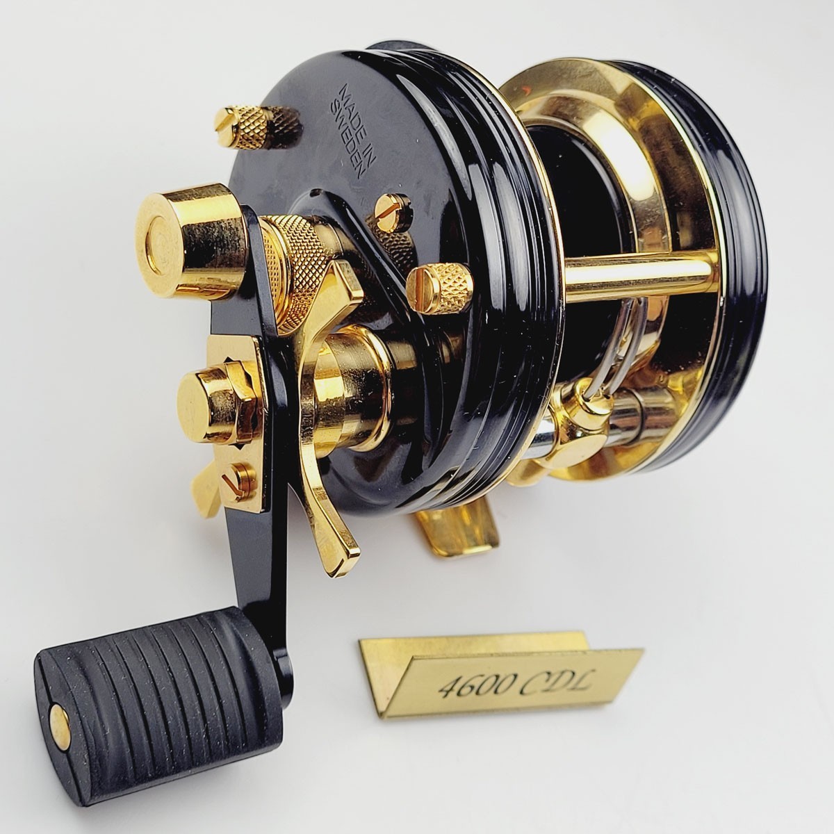 Abu Ambassadeur 4600 CDL Reel new no box 24kt gold plated