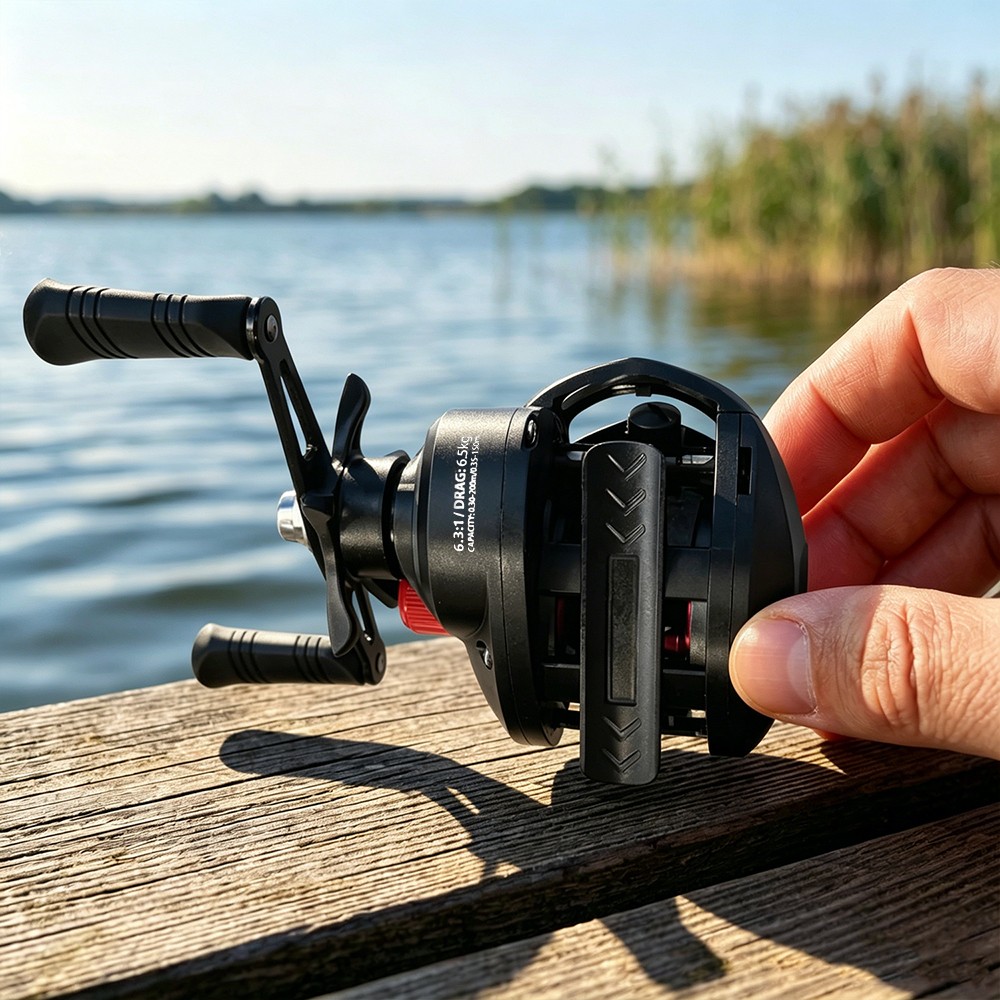 18LB Drag Metal Spinning Fishing Reel 7.2:1 Freshwater Saltwater Right Hand Reel