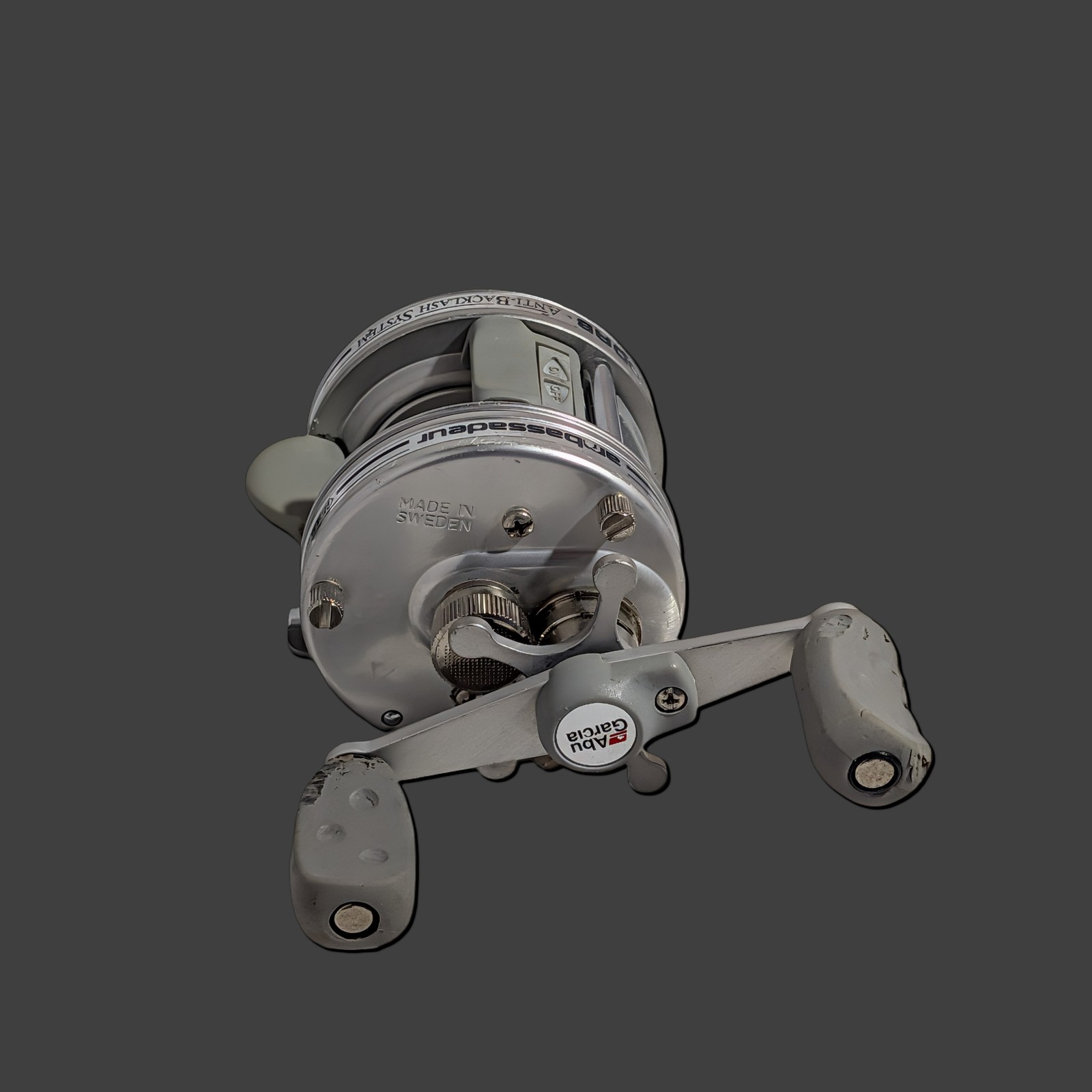 Abu Garcia Ambassadeur 5600AB Anti Backlash Baitcasting Fishing Reel Silver