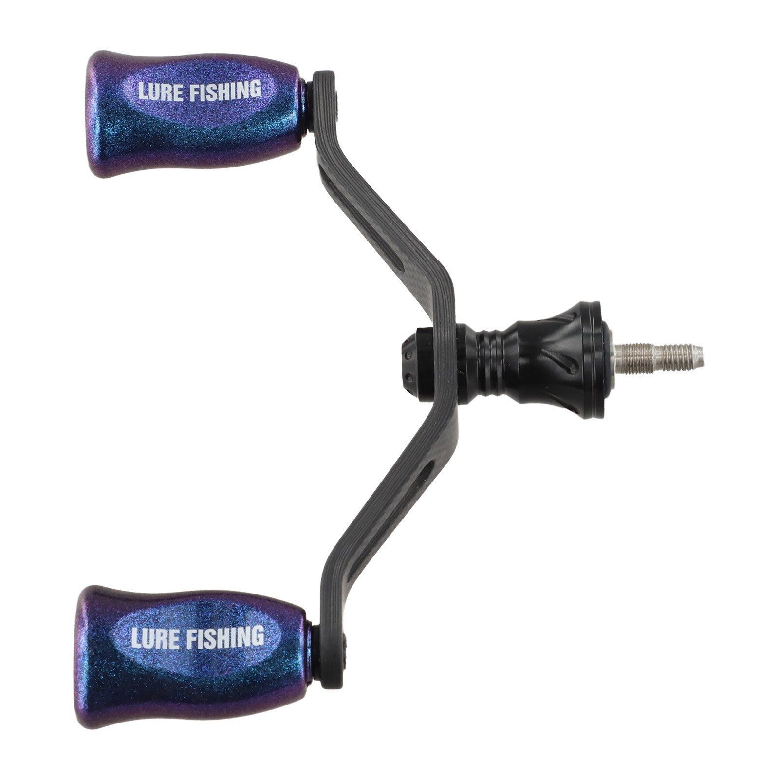 Carbon Fibre Handle Double Rocker Handle Reel Customization 12 Color Choices
