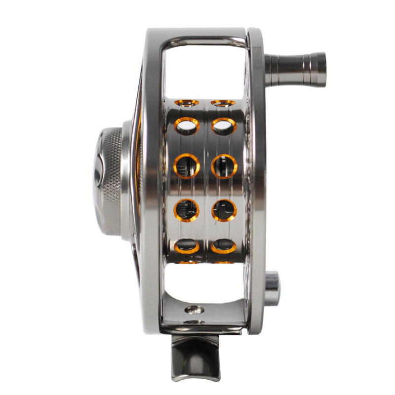 Fly Fishing Reel 5/6 Metal Aluminium Alloy Lightweight Ice Fishing Reel