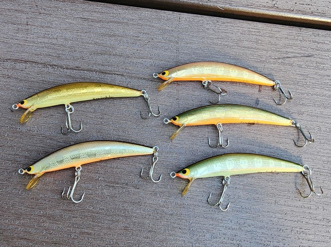 TACKLE HOUSE Twinkle F Minnow Plug 5pc Set