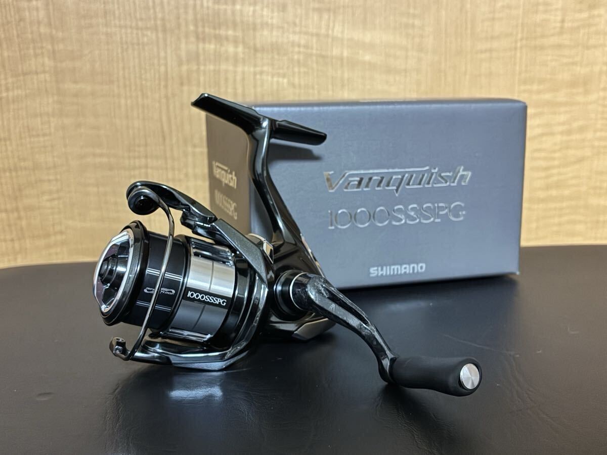 SHIMANO 23 Vanquish 1000SSSPG Spinning Reel Black Silver Fishing Reel Japan JDM