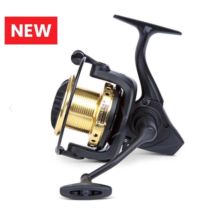 SONIK Xtractor+ 5000 GS Reel Mini Big Pit Reel Carp Coarse Pike Fishing Gold