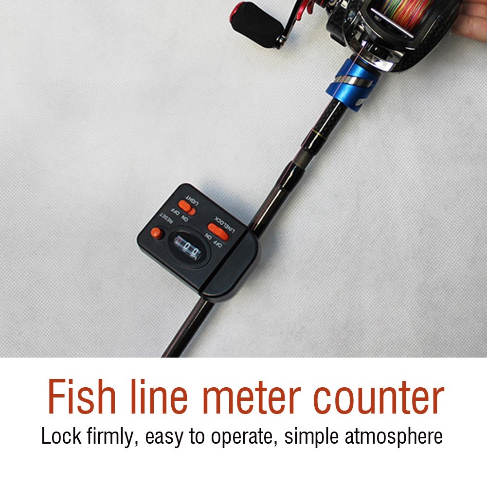 Professional Clip On Fishing Line Counter For Improved Success