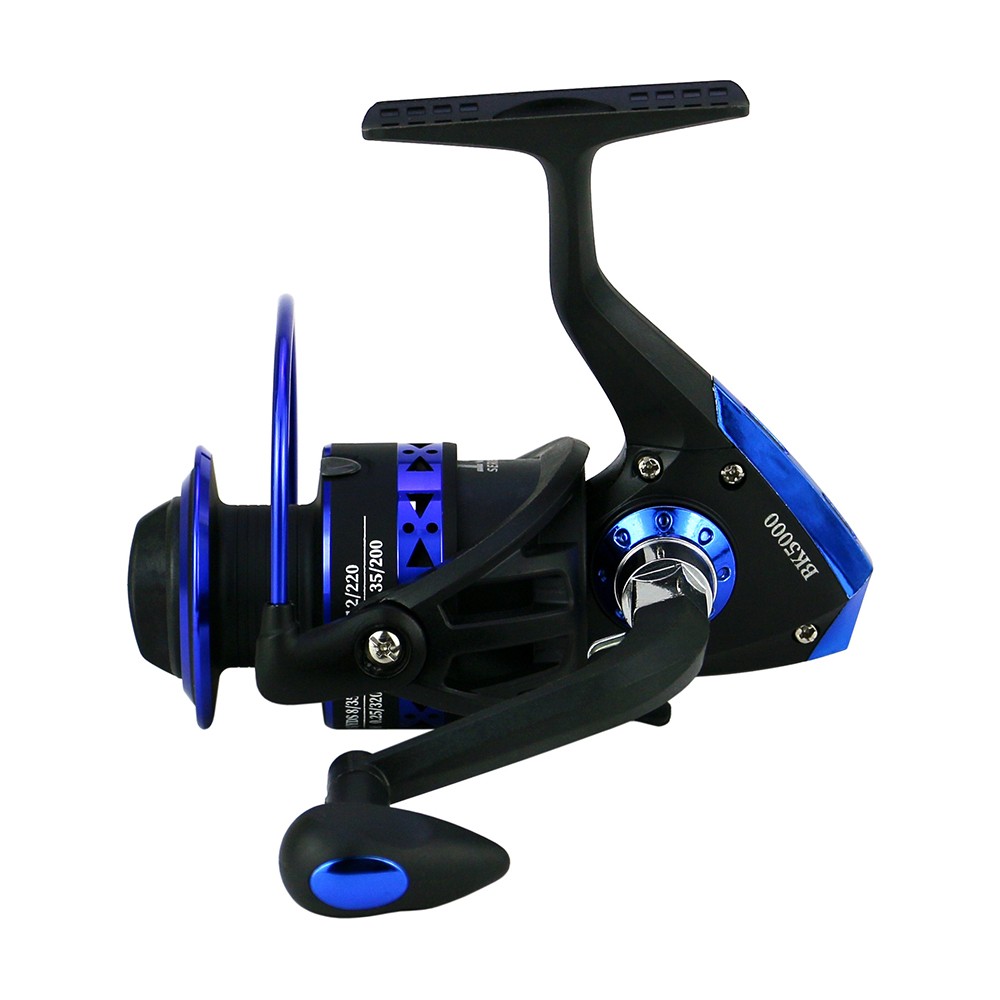 5.5:1 Metal Spinning Fish Reel Fresh/Saltwater Left Right Hand Reel BK1000-7000