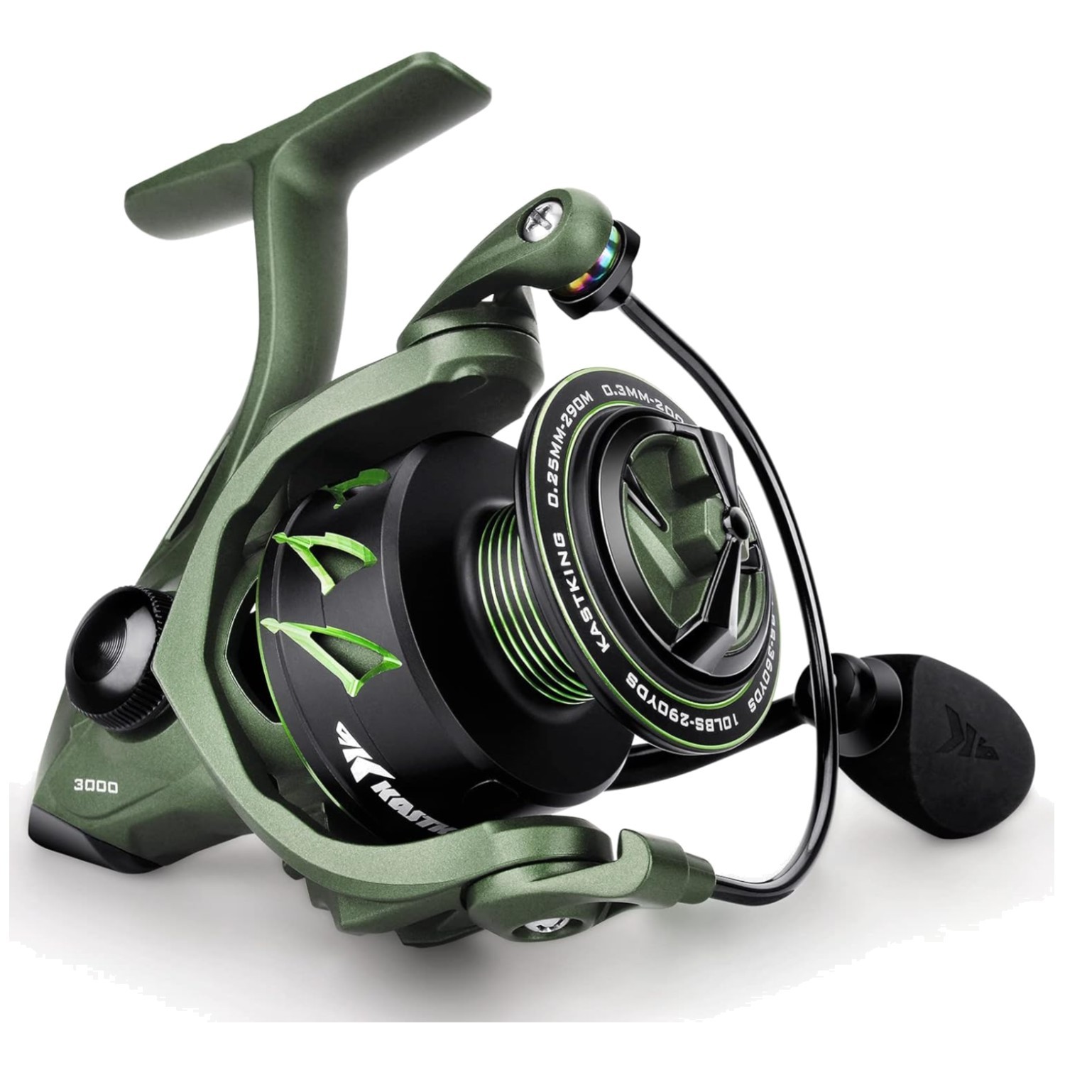 Spartacus II Spinning Reel – Sealed Carbon Fiber, 22LBs Drag