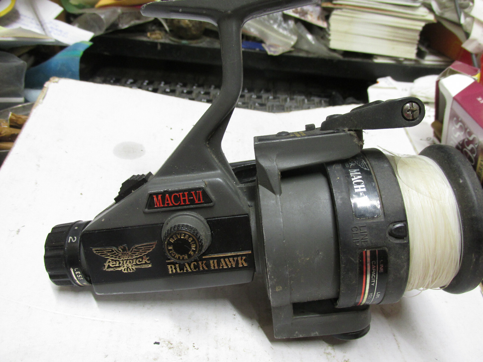 [BHWB] Fenwick Blackhawk Mach VI spinning reel,