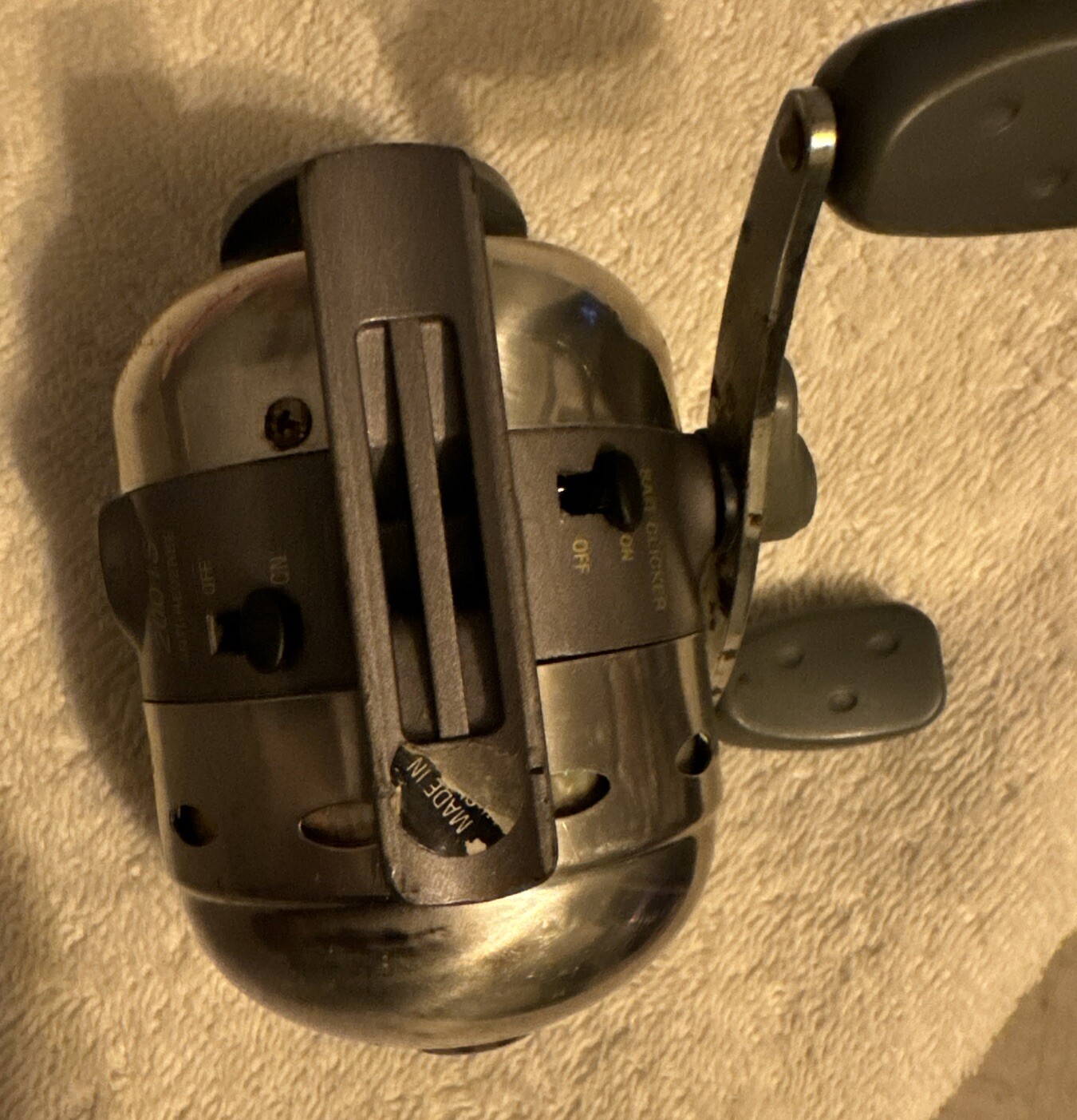 Synergy Steel Shakespeare 65 Yds/10 Lb Reel Pre-owned Fishing Reel