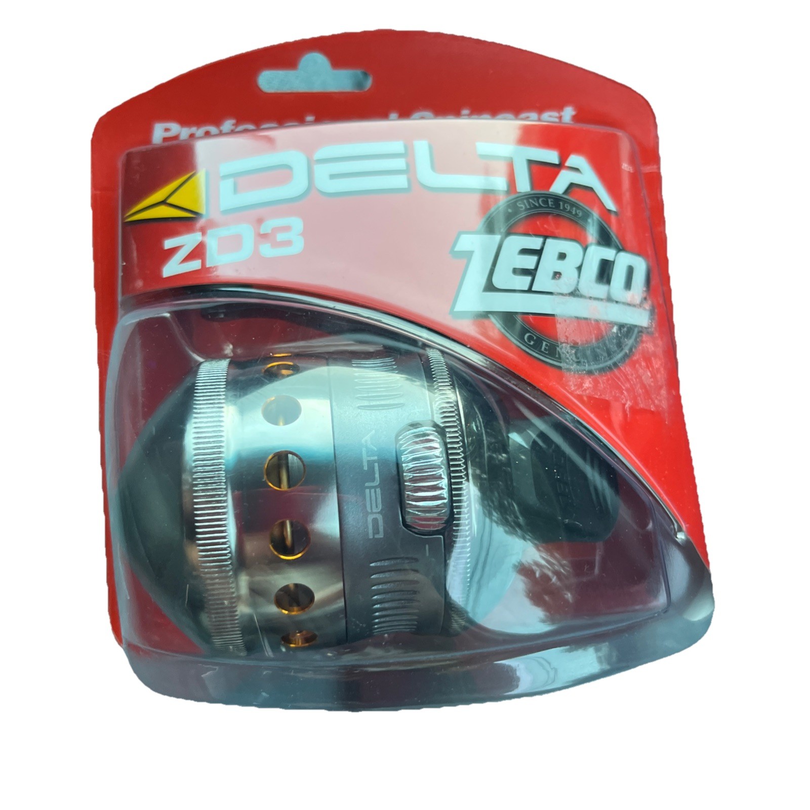 ZEBCO DELTA ZD3 2.9:1 RATIO 4+1 SPINCASTING REEL NIP ZD 3 NEW