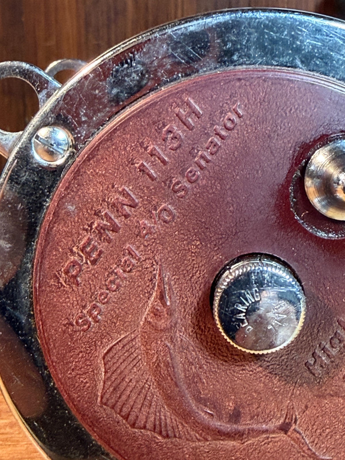 Vintage PENN Senator 113H 4/0 Special Saltwater Fishing Reel w/ Original Box