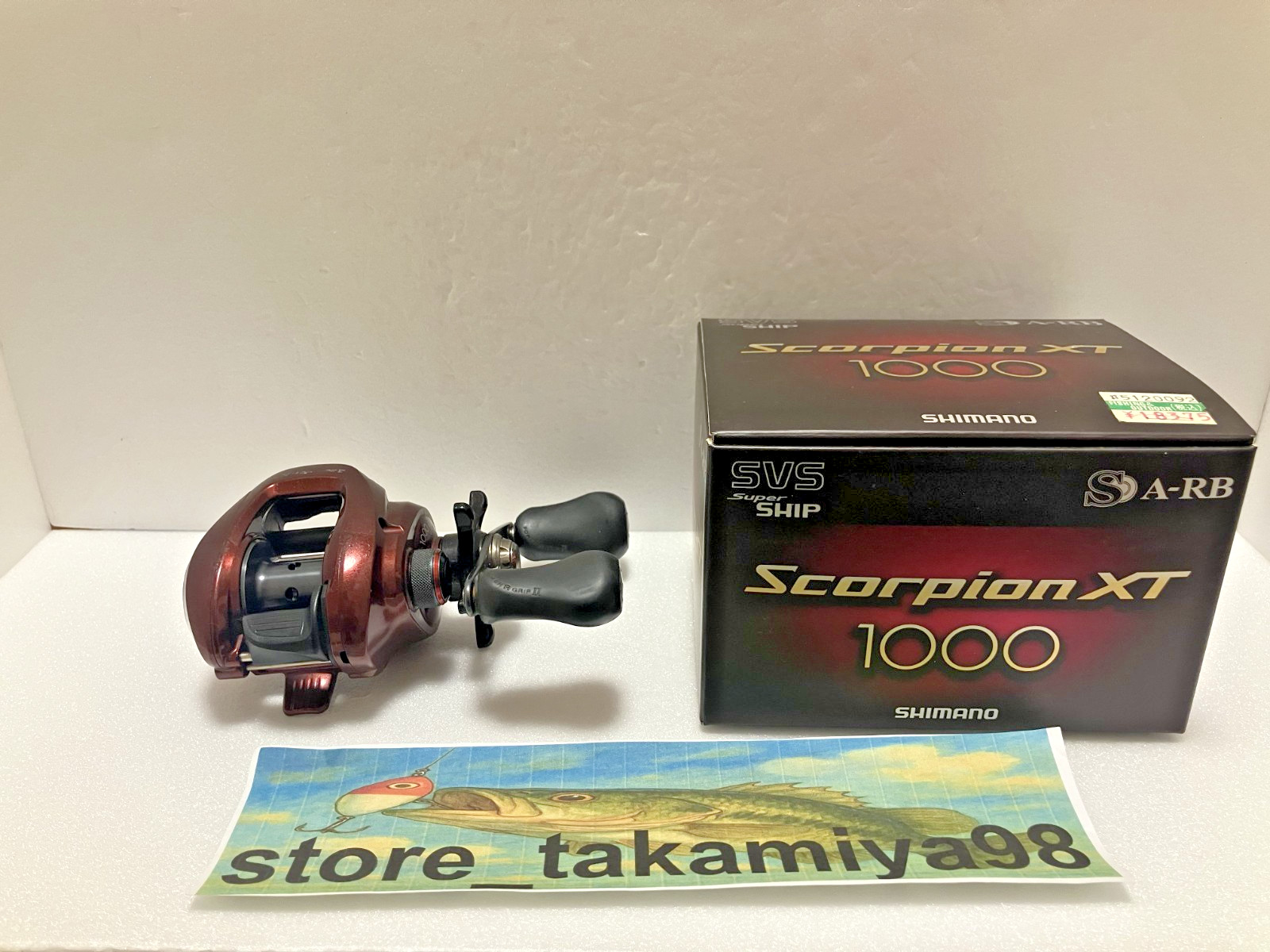 “With video” Shimano 10 Scorpion XT 1000 Right Bait Casting Reel JAPAN