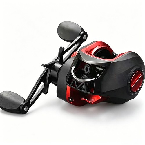 Baitcasting Fishing Reel 7.2:1 Metal Spool Magnetic Metal Casting Fishing Reels