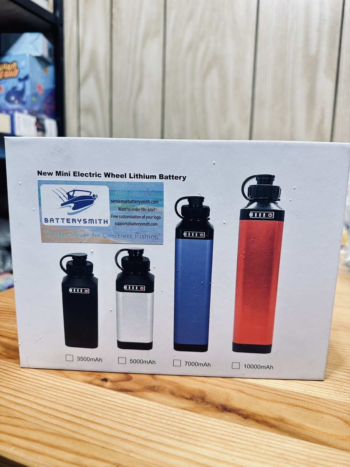 14.8V 7000mAh Electric Reel Battery with Aluminum Alloy