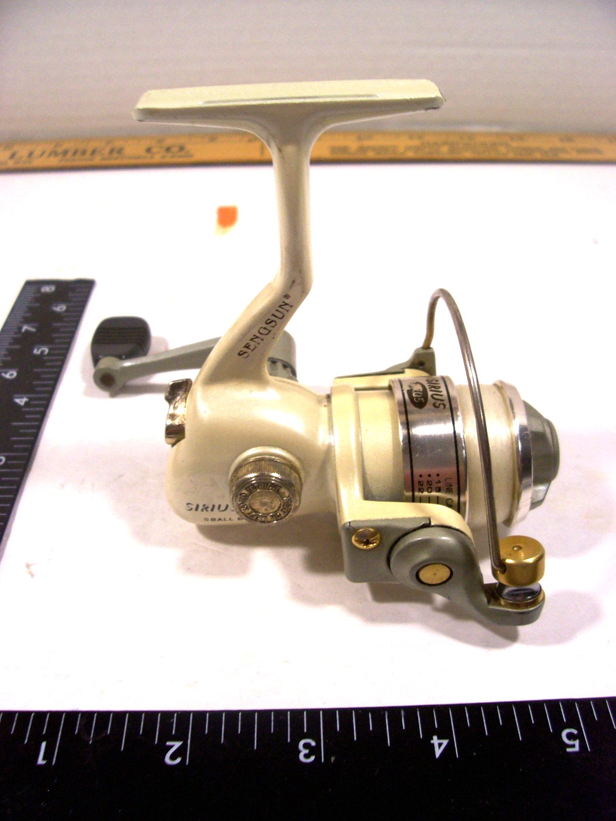 Lot of (2) Open Face Spinning Ice Fishing Reels – SENGSUN SIRIUS SR05 / FENRIS