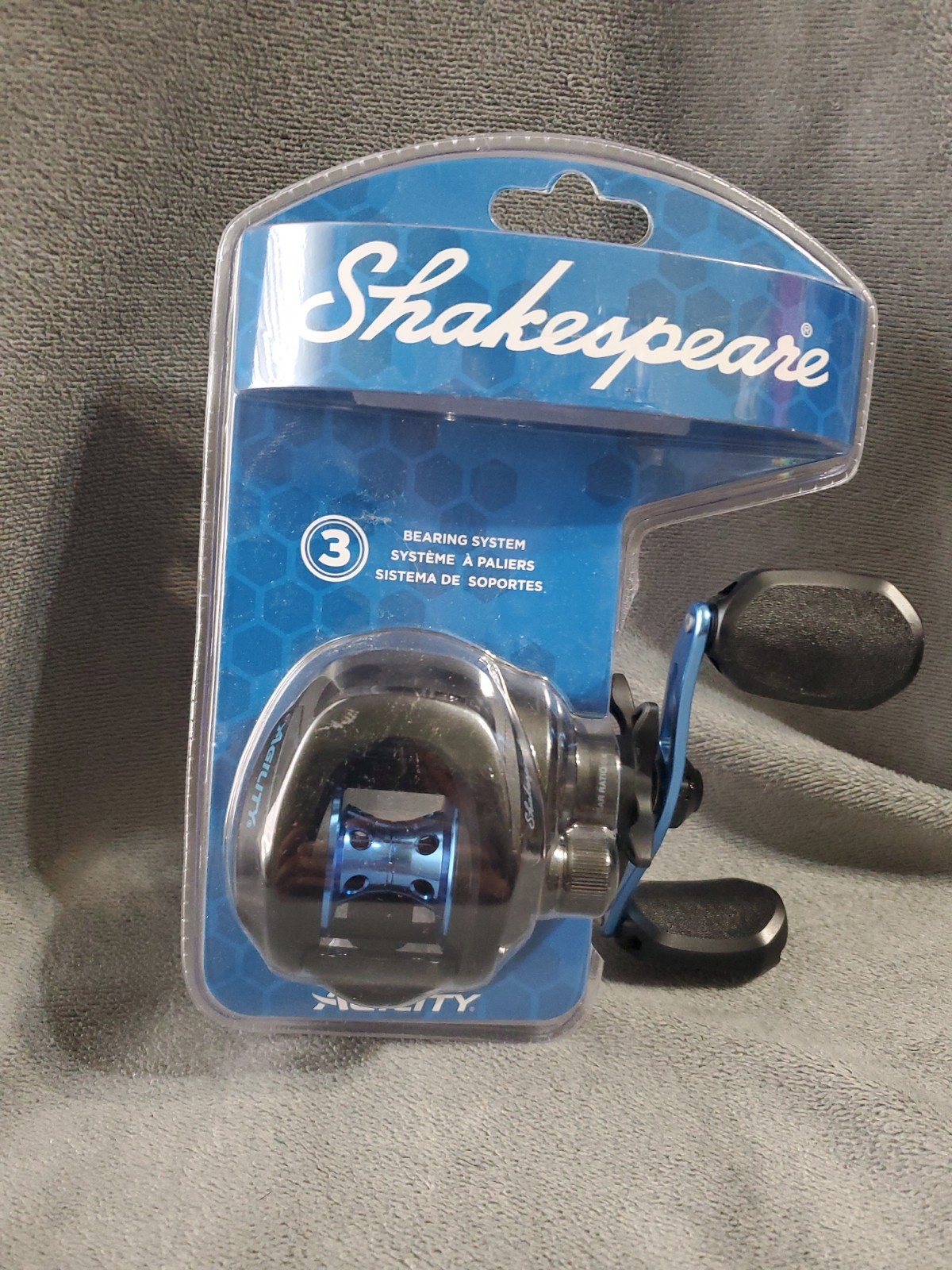 NEW – SHAKESPEARE AGILITY CASTING REEL – 6:2:1 GEAR RATIO – 3 BALL BEARING
