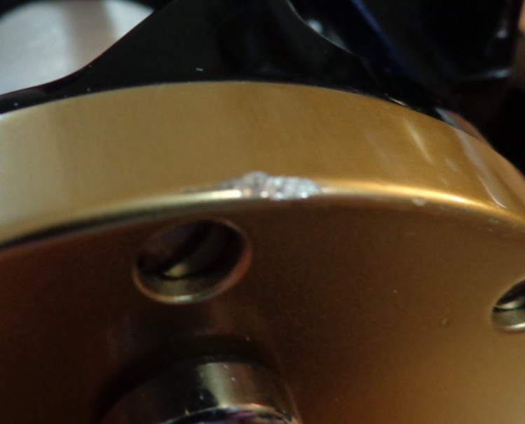 Penn Senator 3/0 Reel With Black Accurate AccuFrame Gold AccuPlates Conversion