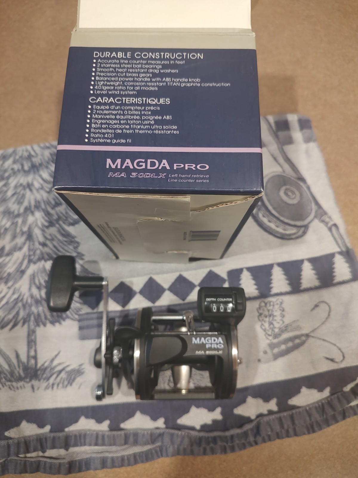Okuma Magda Pro MA 30DLX Left Hand Return NIB
