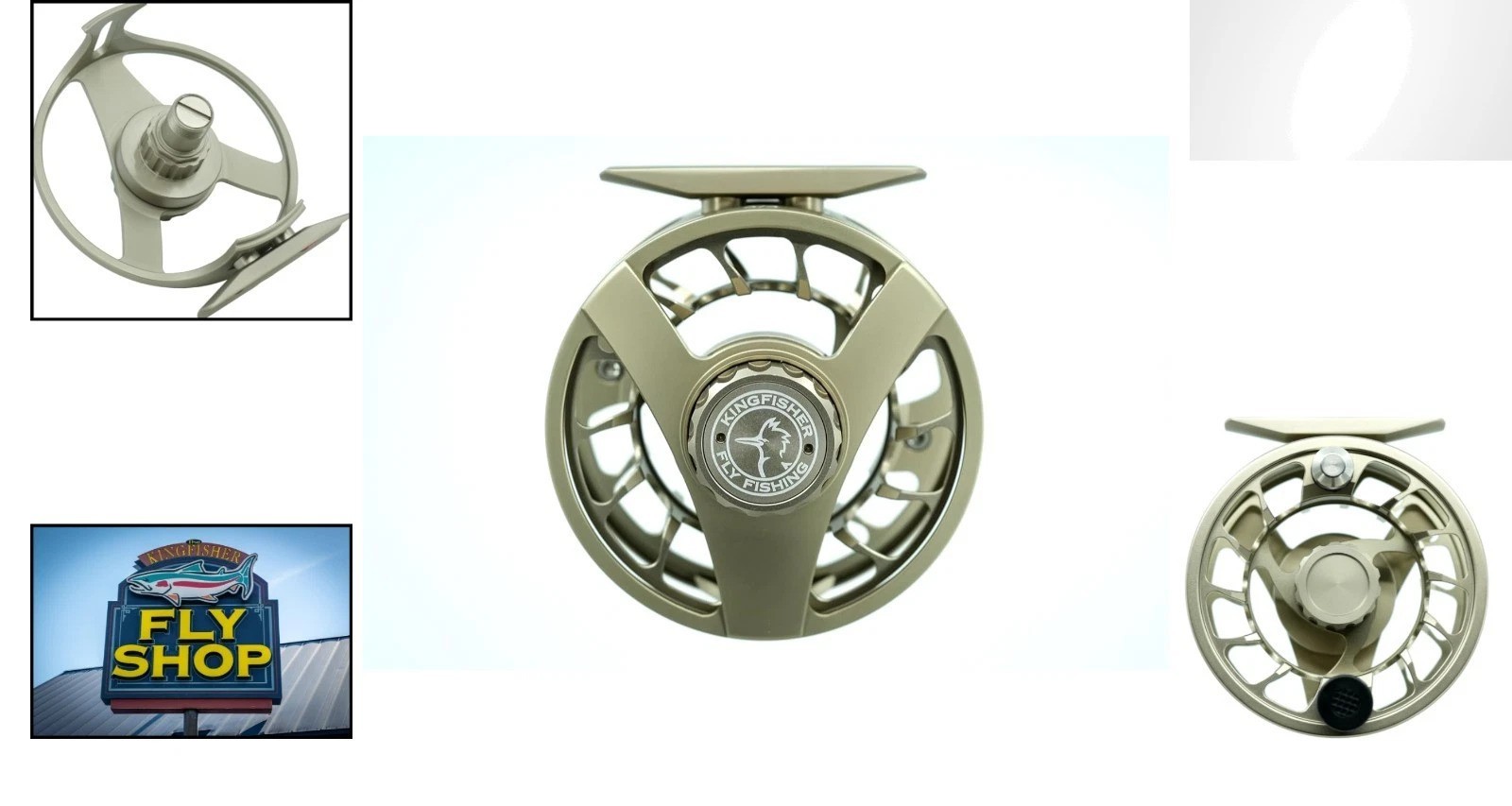 Ambidextrous Big Blackfoot Fly Fishing Reel | Smooth Operation & Precision Drag
