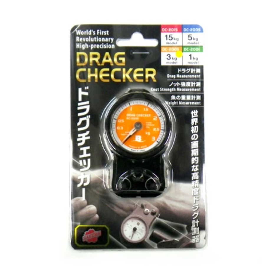 BOUZ Drag Checker Measurement 0.05-1kg DC2001 Knot Strength Fishing