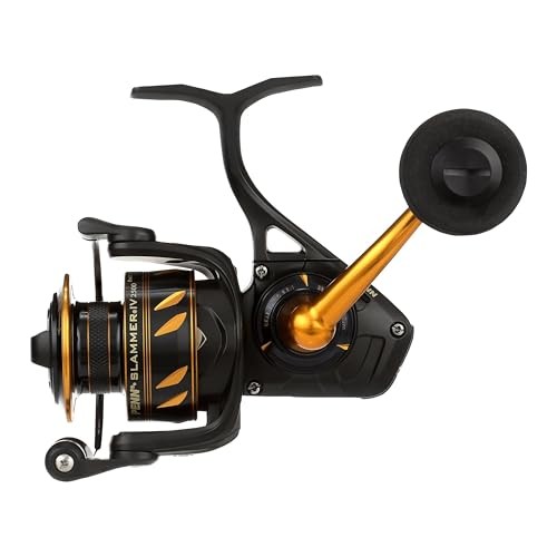 PENN SLAMMER IV, IPX6 Durable Spinning Reel for Offshore 2500(PE1.2 No.300m)