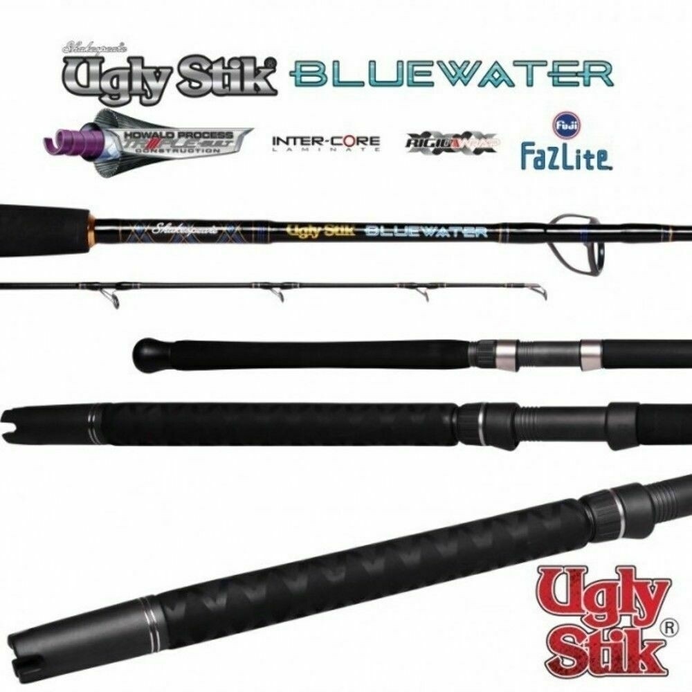 Shakespeare Ugly Stik Bluewater SPIN Rod – 7’6″ 6-10 kg 1pc- USP-BWS1706