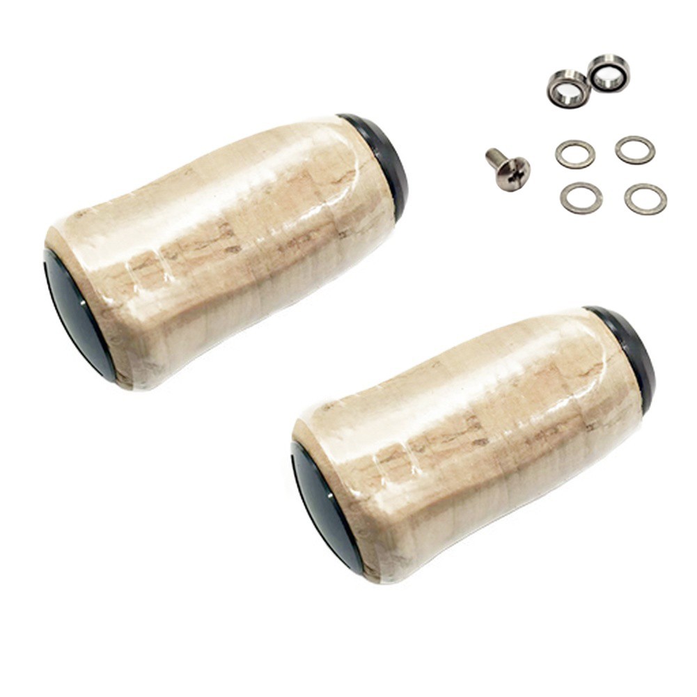 Solid Wood Fishing Reel Knob Corks for For DAIWA For TATULA 3A DIY Replacement