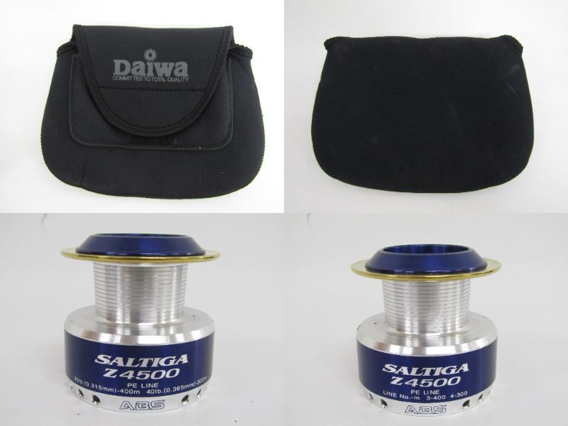 DAIWA Daiwa SALTIGA Saltiga Z4000H Spinning Reel with Z4500 Replacement Spool Fi