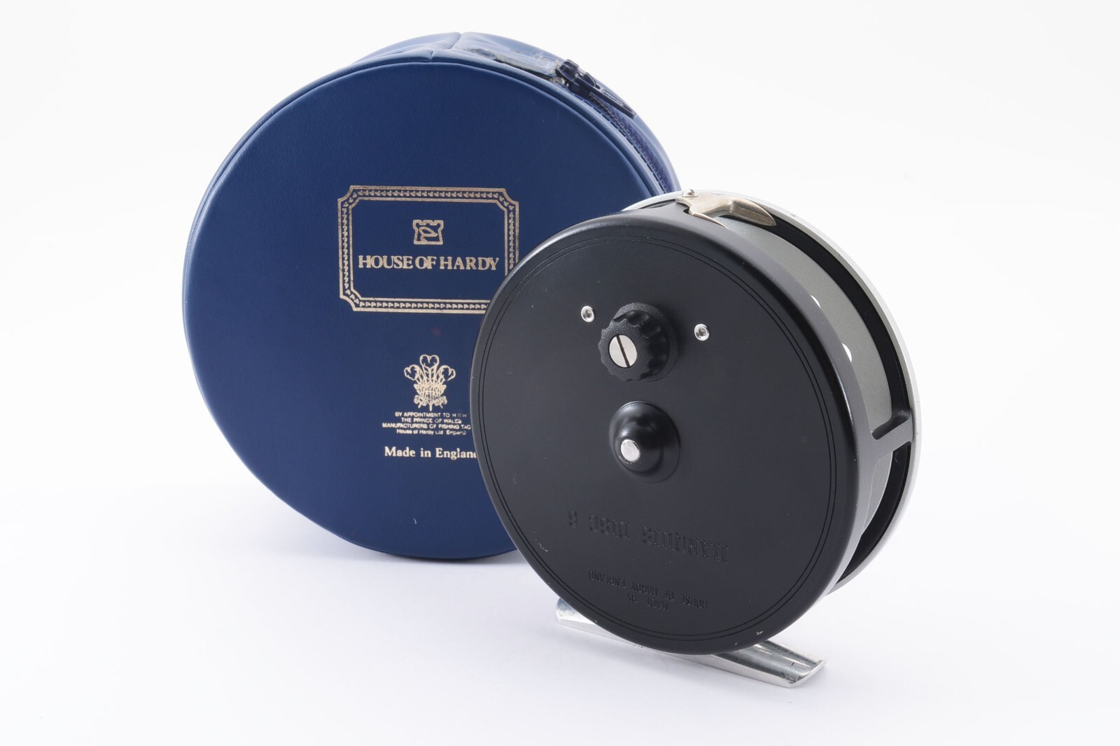 Hardy Marquis DISC 6 RH Fly Reel /w Case Made in England 2054278 I Excellent+++