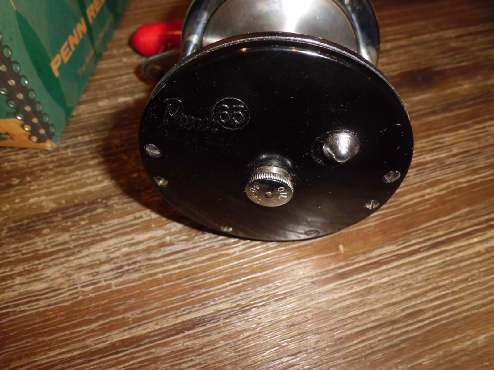 NOS Vintage PENN Long Beach 65 Conventional Reel made in USA