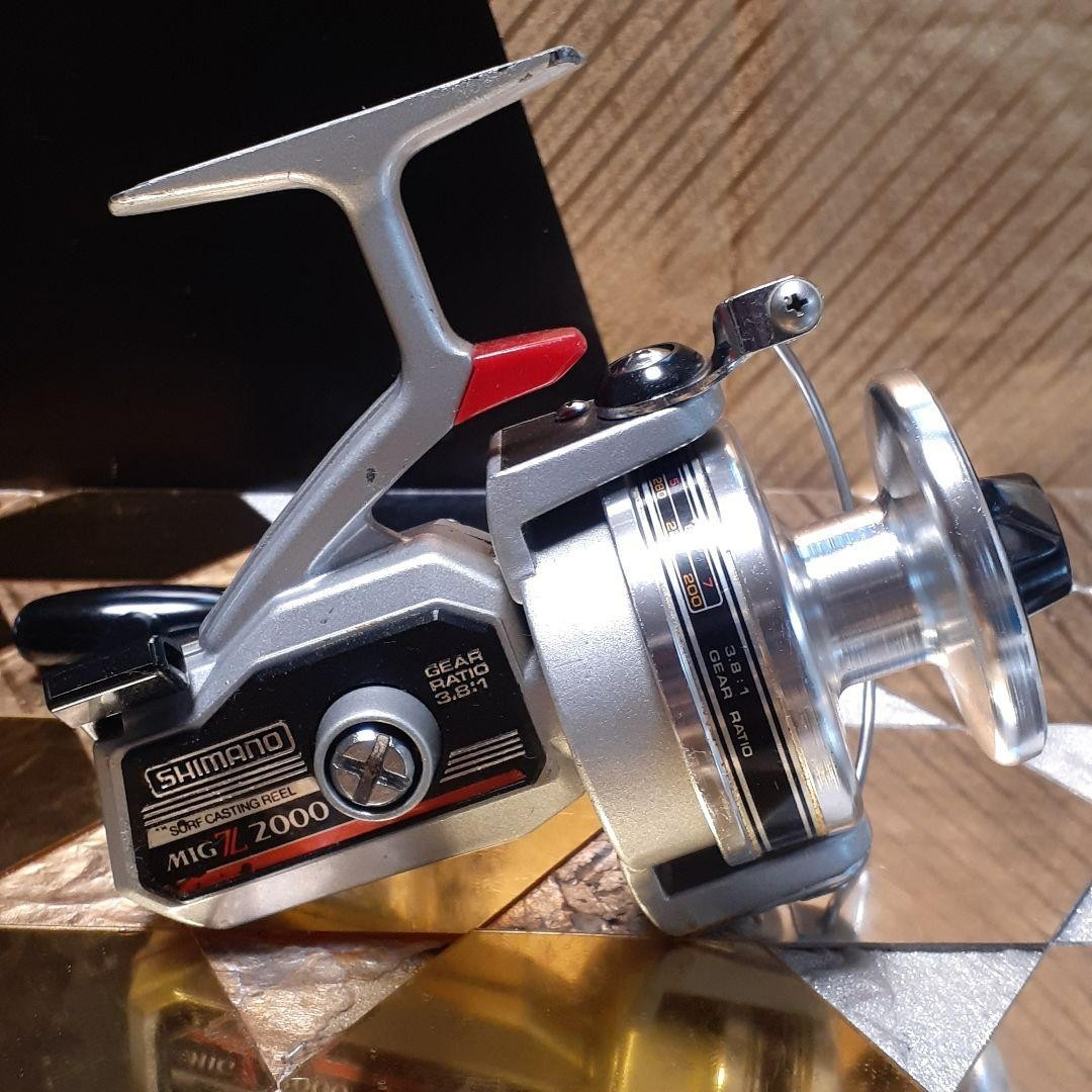 SHIMANO MIG-Z2000 Old Japanese Reel Vintage Rare From Japan