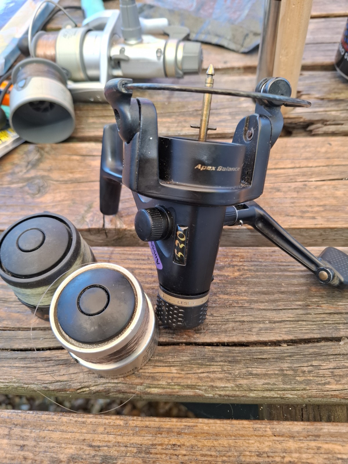 Browning advance 530 Fishing Coarse reel Apex Balance + Spare Spool