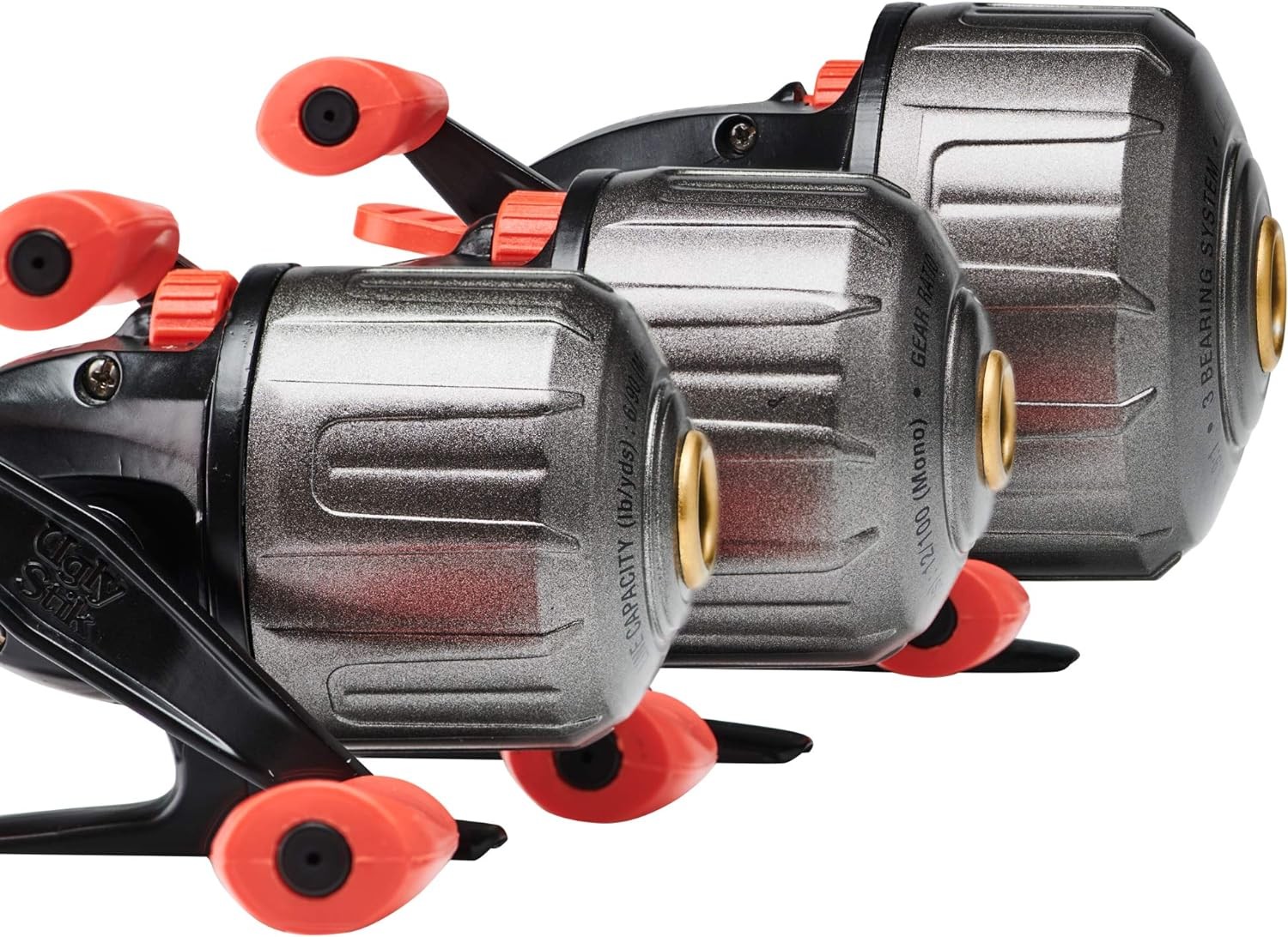 Ugly Stik Tuff Spincast Fishing Reels 10, Black